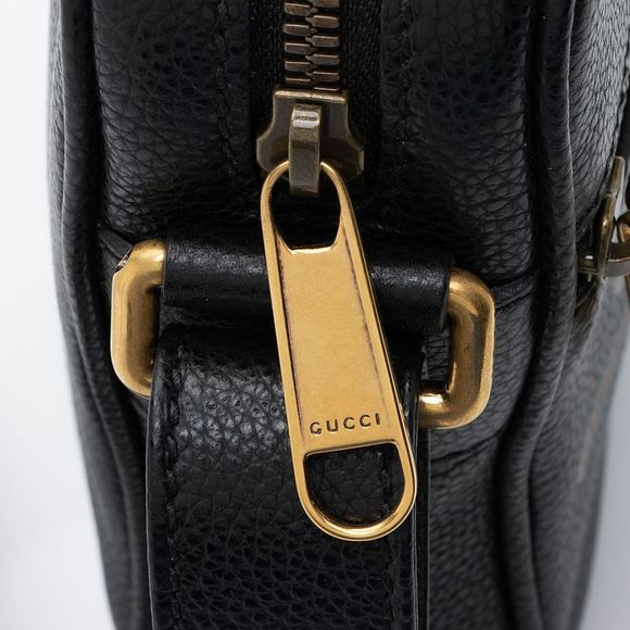 Gucci Leather Logo Mini Messenger Bag - Picture 9 of 13